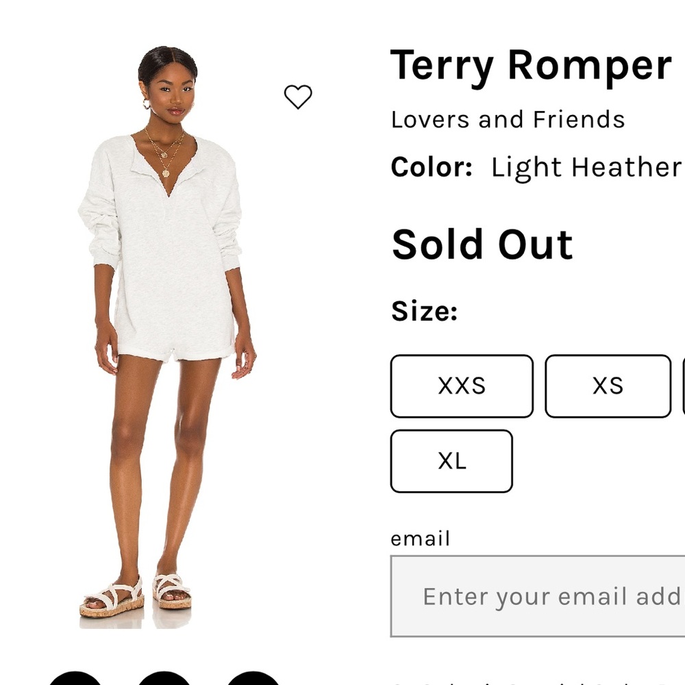 NWT Lovers + Friends romper jumpsuit free people reformation S